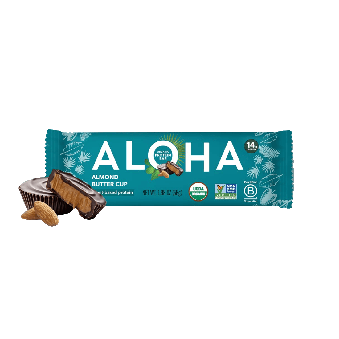 ALOHA Plant Protein Bar — Almond Butter Cup