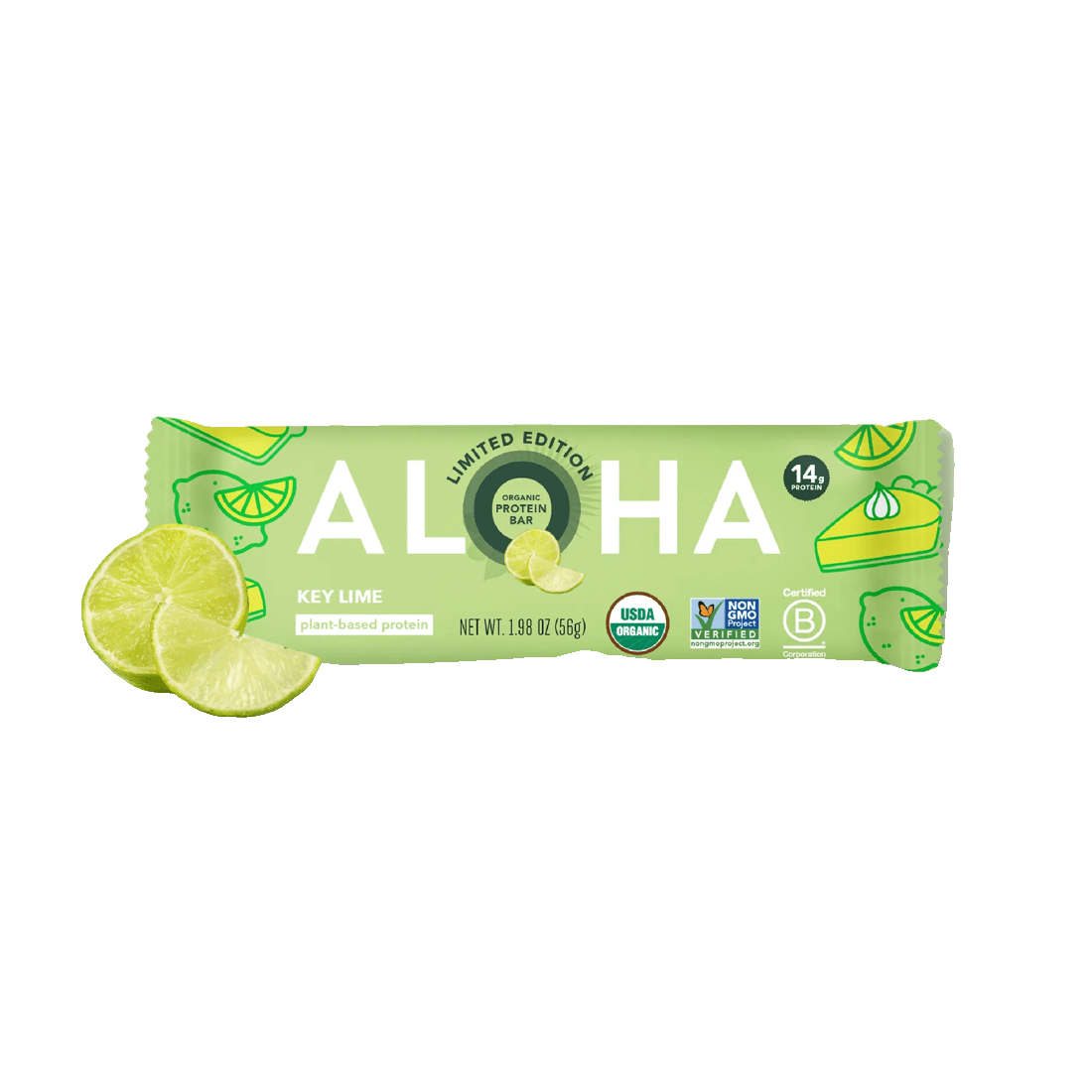 ALOHA Plant Protein Bar — Key Lime