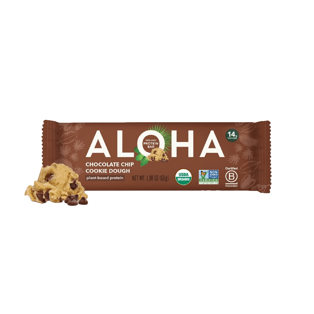 ALOHA ALOHA Protein Bar — Chocolate Chip Cookie Dough