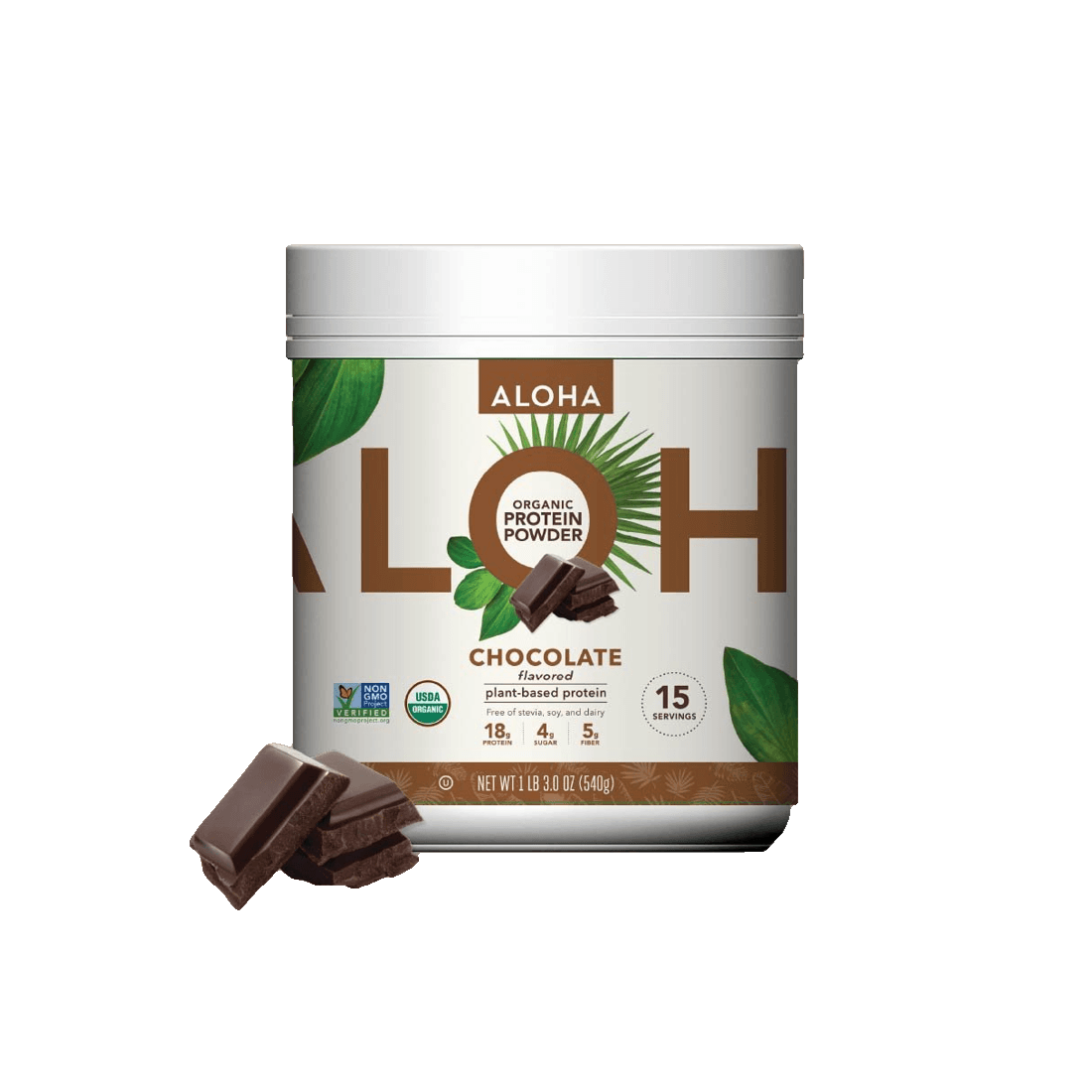 ALOHA ALOHA Organic Protein Powder — Chocolate
