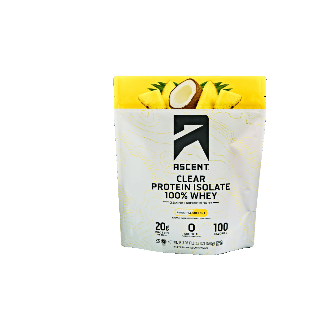 Ascent Clear Whey Isolate — Pineapple Coconut