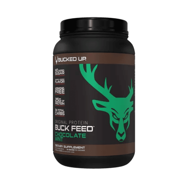 Bucked Up Buck Feed Original Protein — Chocolate Mint