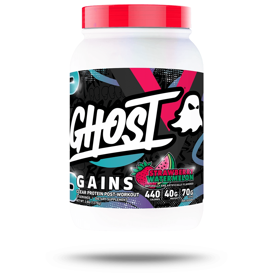 Ghost Ghost Clear Gains — Strawberry Watermelon