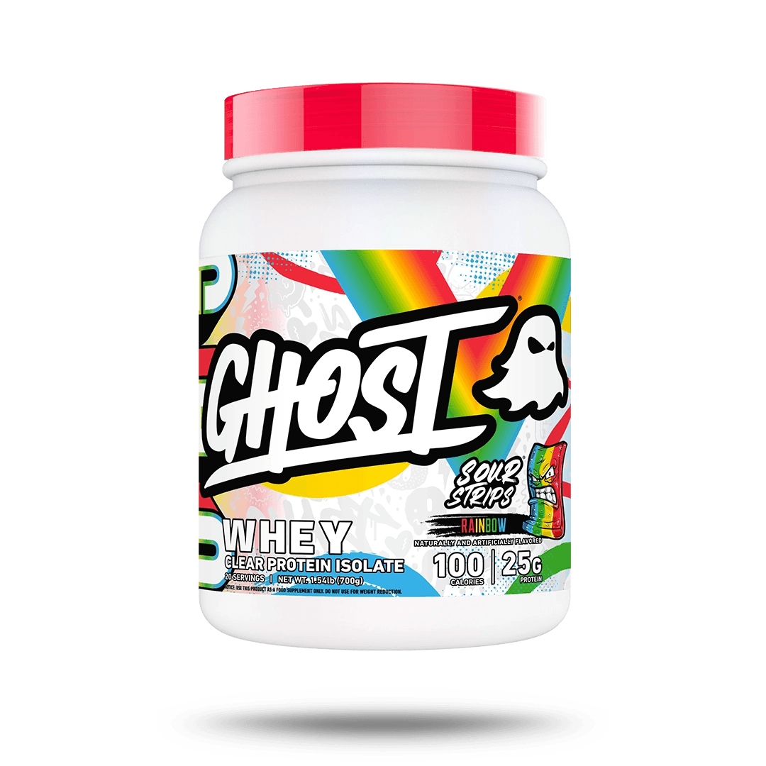 Ghost Ghost Clear Whey — Sour Strips Rainbow