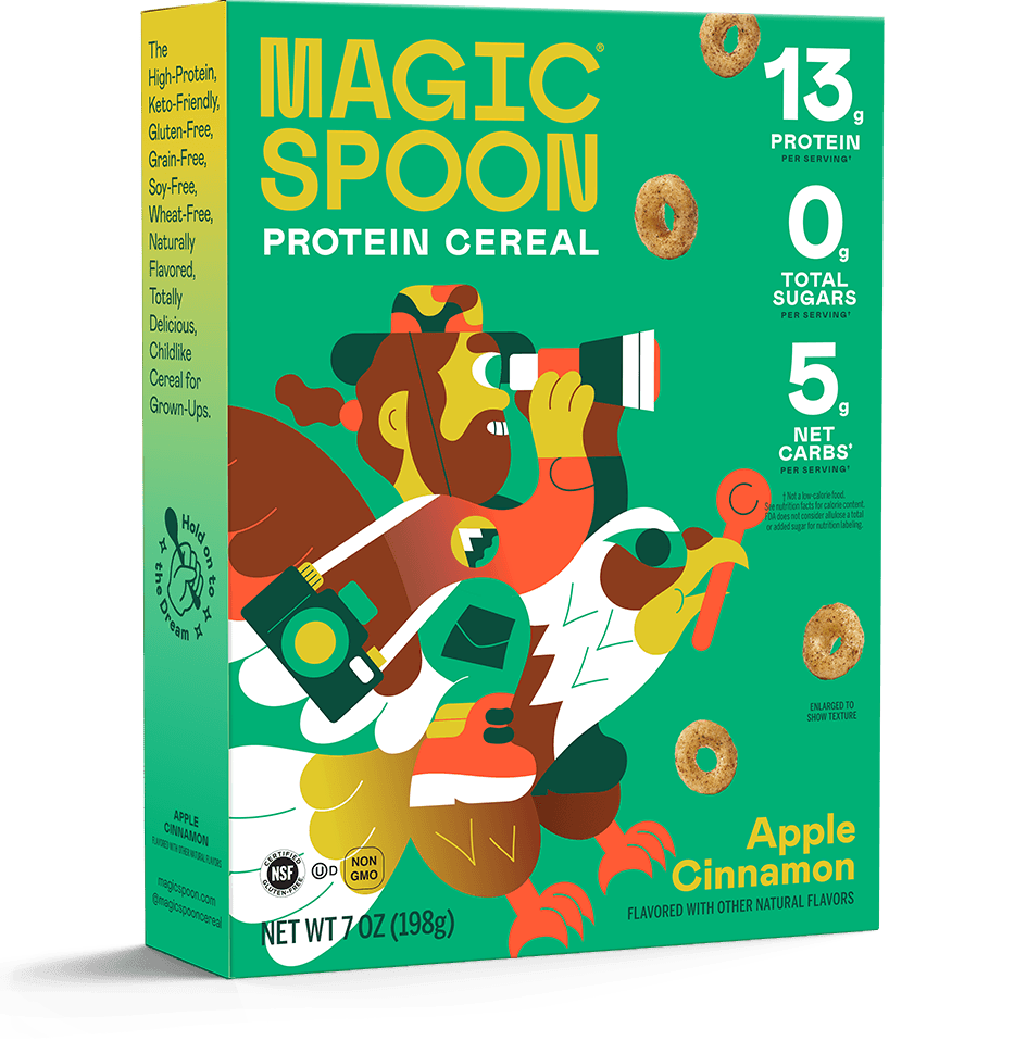 Magic Spoon Magic Spoon High-Protein Cereal — Apple Cinnamon