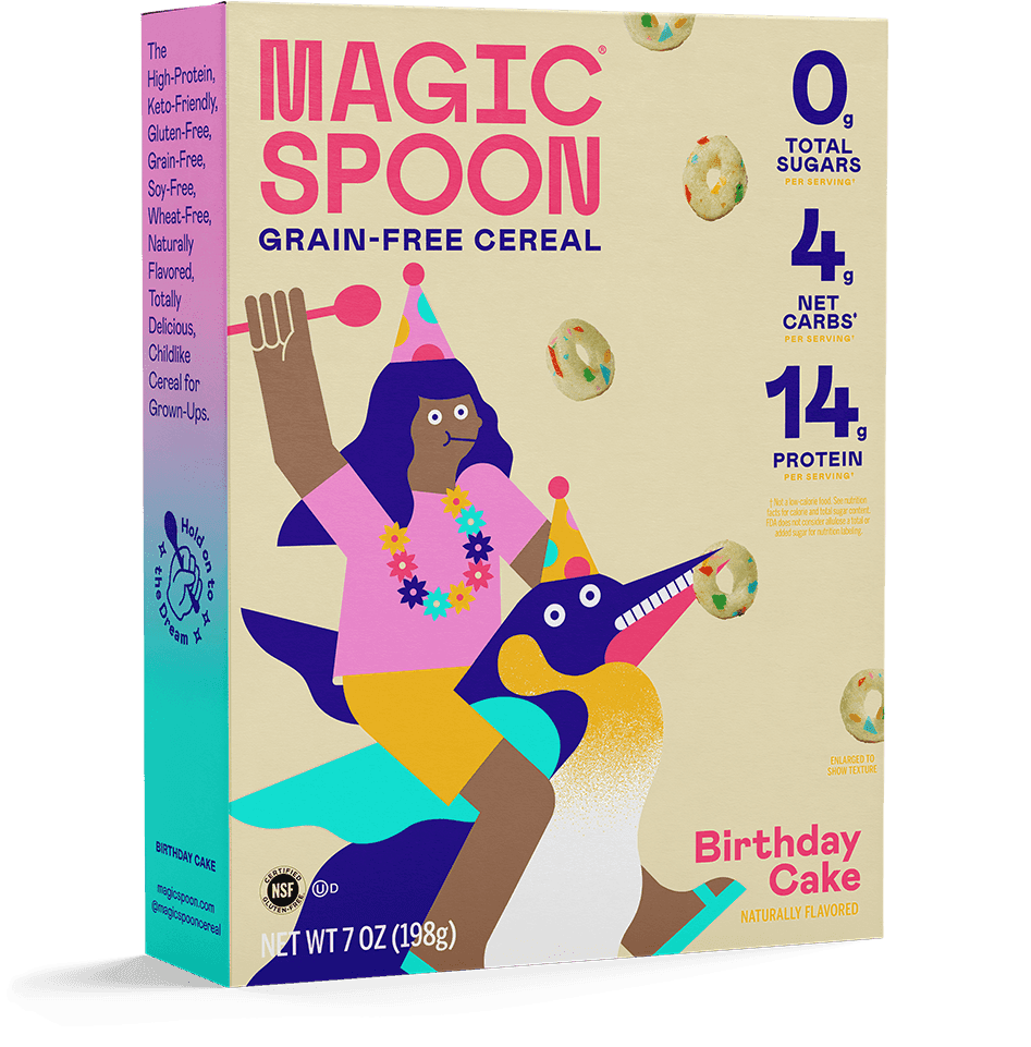 Magic Spoon Magic Spoon High-Protein Cereal — Birthday Cake