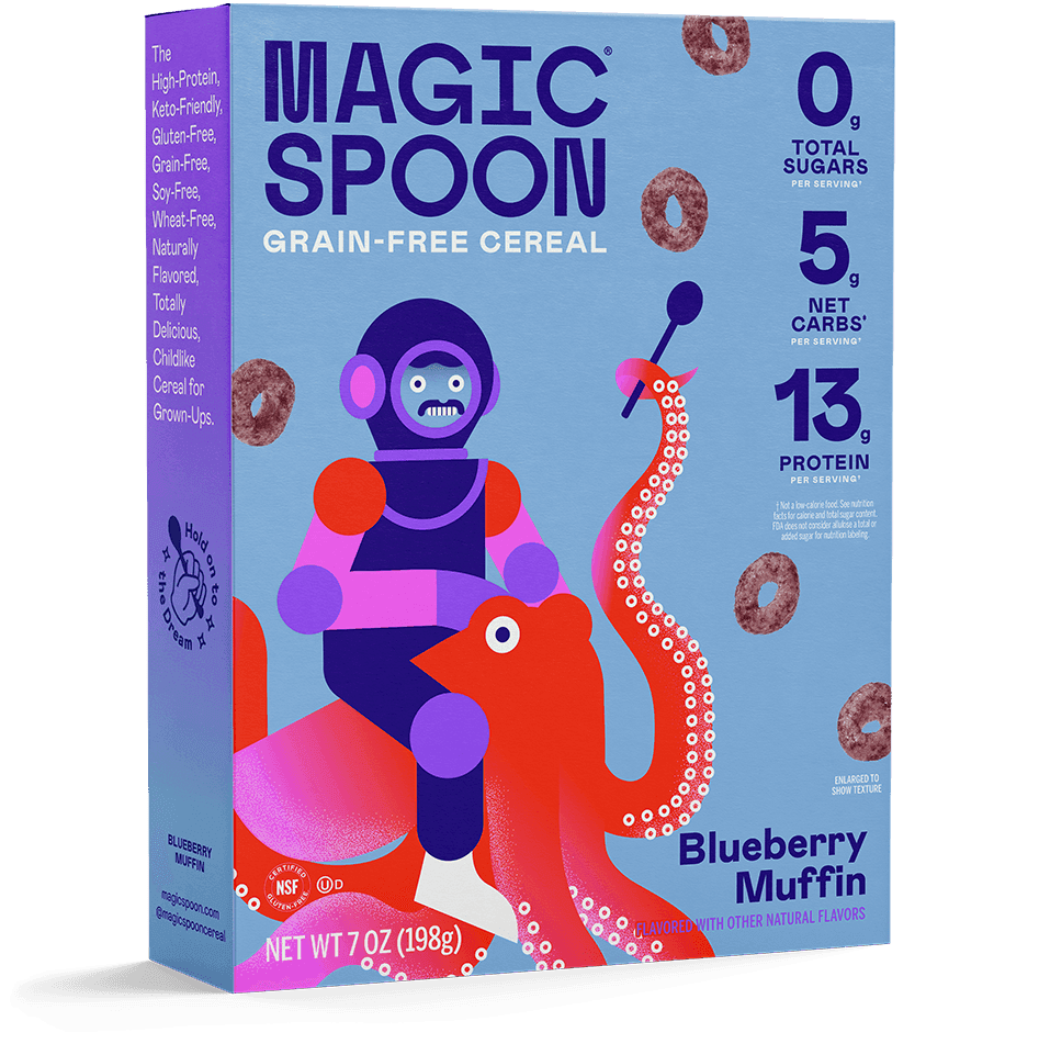Magic Spoon Magic Spoon High-Protein Cereal — Blueberry Muffin