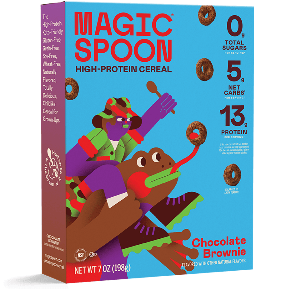 Magic Spoon Magic Spoon High-Protein Cereal — Chocolate Brownie