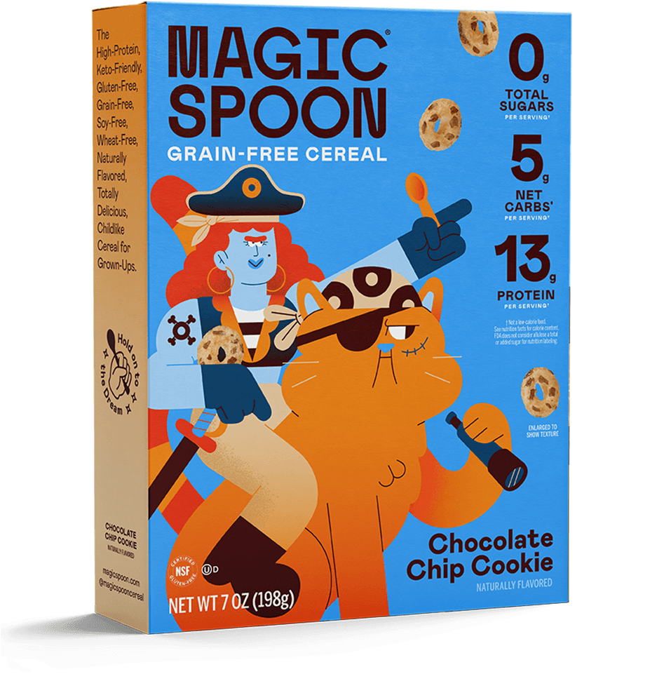 Magic Spoon Magic Spoon High-Protein Cereal — Chocolate Chip Cookie