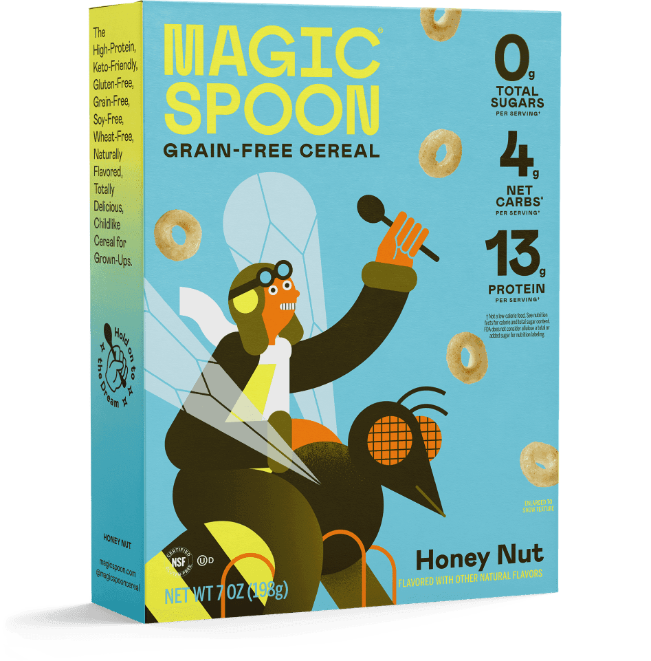 Magic Spoon Magic Spoon High-Protein Cereal — Honey Nut