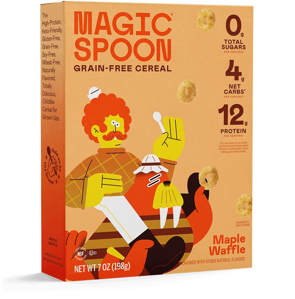 Magic Spoon Magic Spoon High-Protein Cereal — Maple Waffle