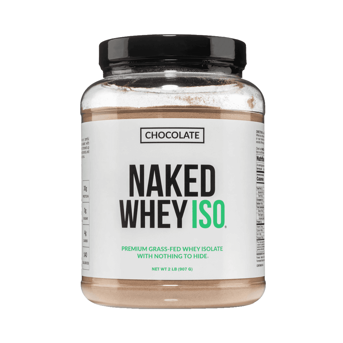 Naked Nutrition Naked Whey Isolate — Chocolate