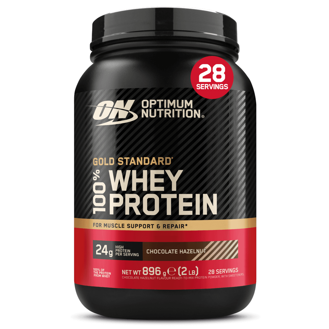 Optimum Nutrition Gold Standard 100% Whey — Chocolate Hazelnut