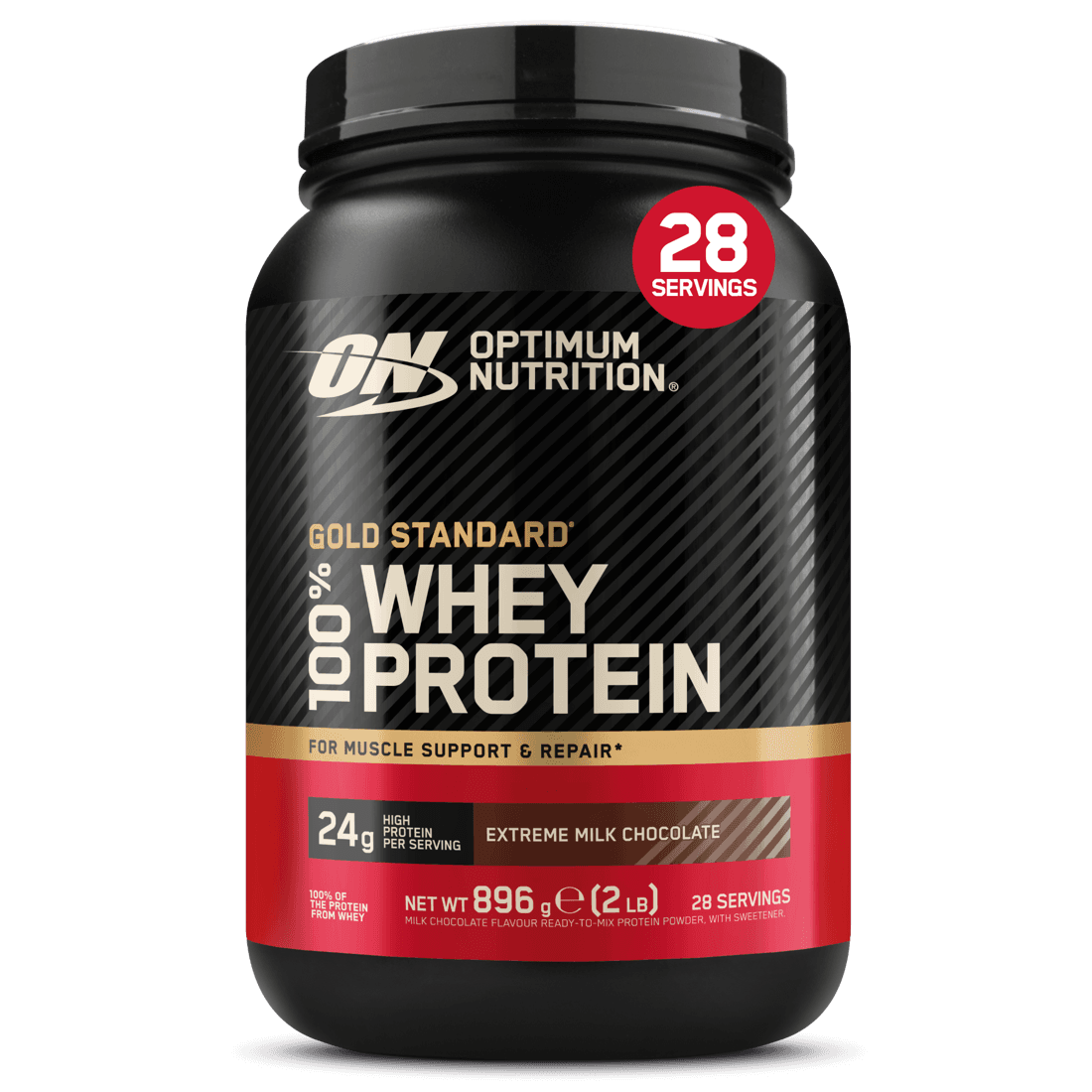 Optimum Nutrition Gold Standard 100% Whey — Extreme Milk Chocolate