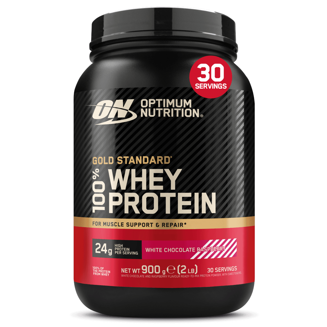 Optimum Nutrition Gold Standard 100% Whey — White Chocolate Raspberry