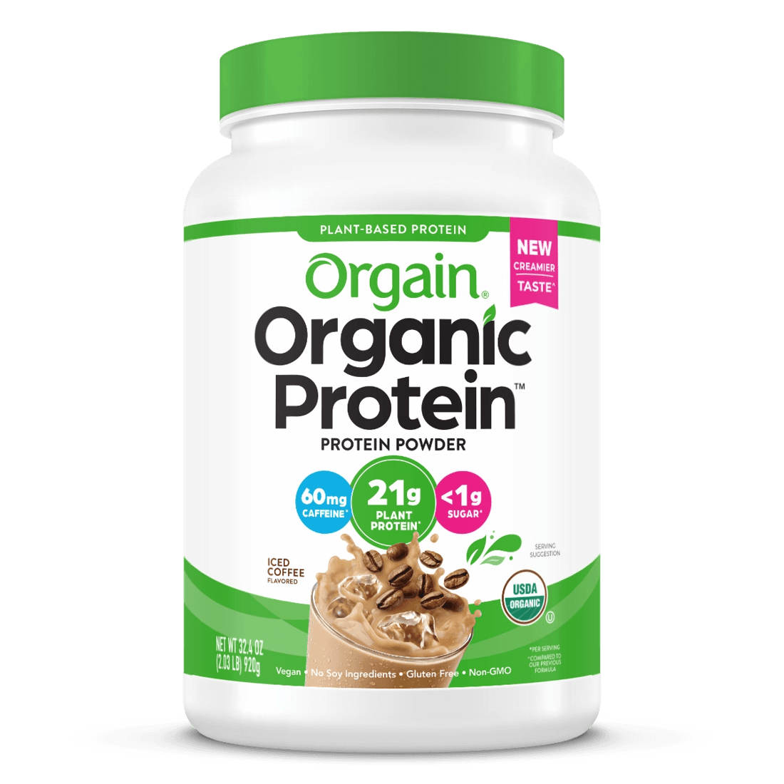 Orgain Orgain Organic Plant Protein — Iced Coffee