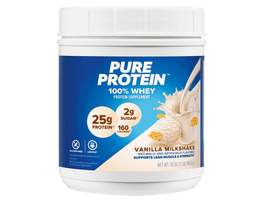 Pure Protein Pure Protein 100% Whey — Vanilla Milkshake