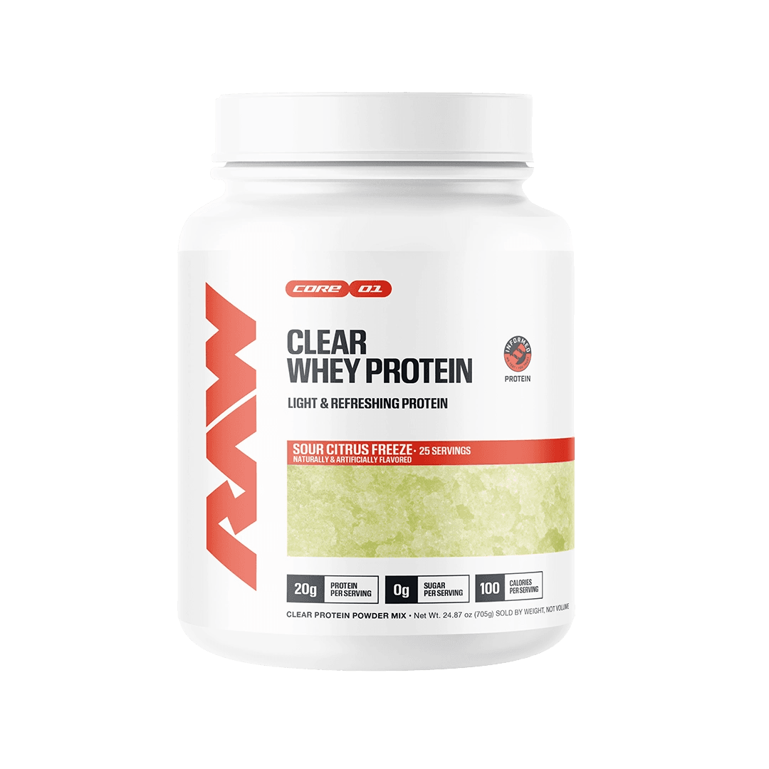 RAW Nutrition RAW Clear Whey Protein — Sour Citrus Freeze