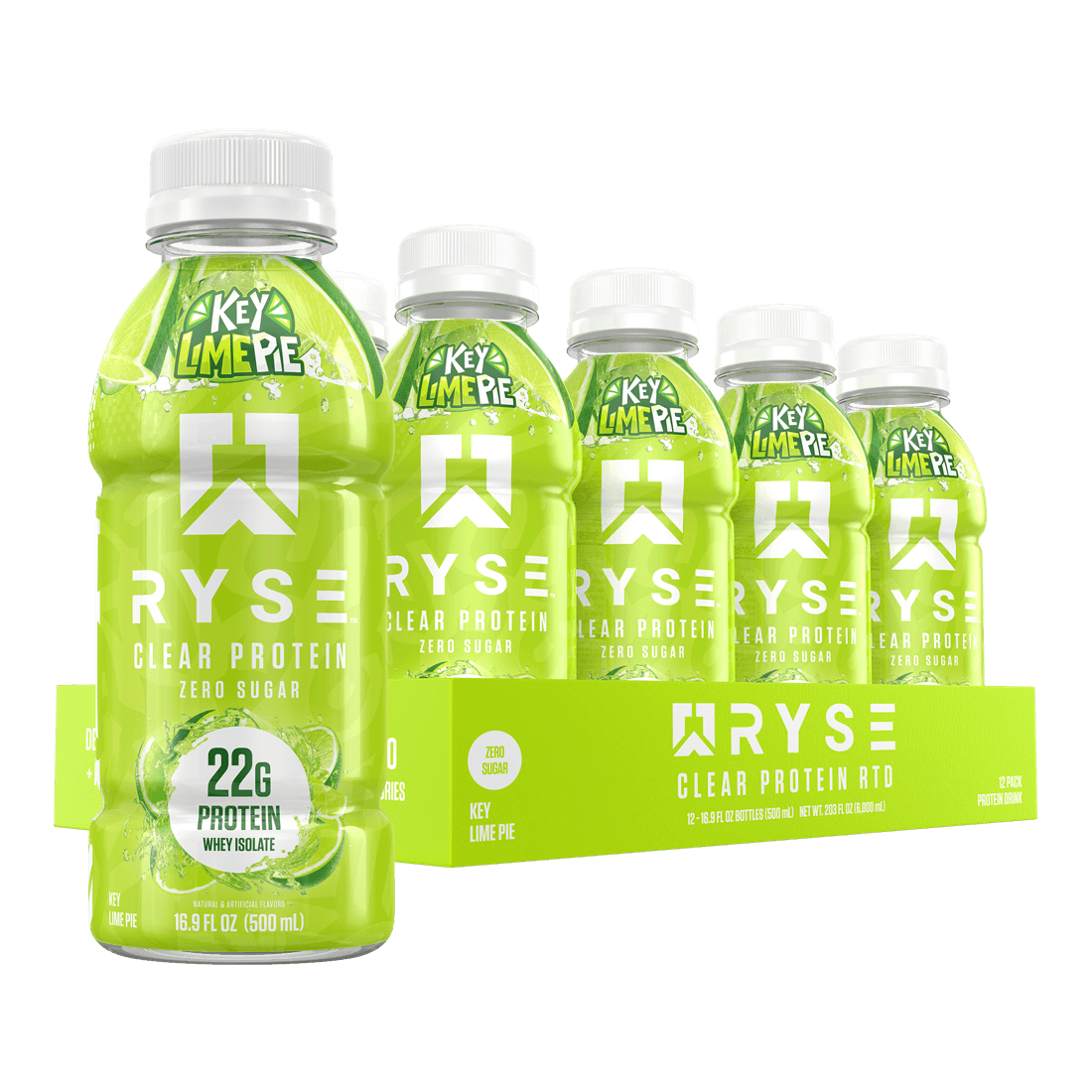 RYSE Clear Whey RTD — Key Lime Pie