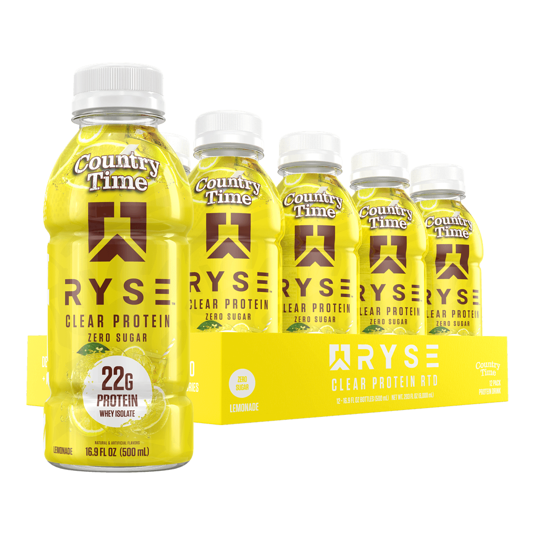 RYSE Clear Whey RTD — Country Time Lemonade
