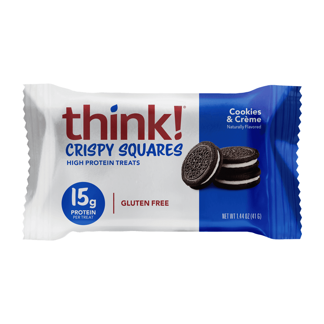 think! Crispy Squares — Cookies & Crème