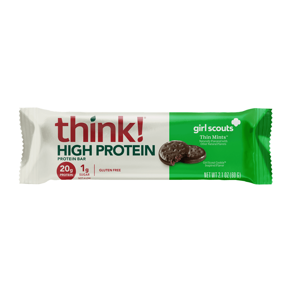 think! High Protein Bar — Girl Scout Thin Mints