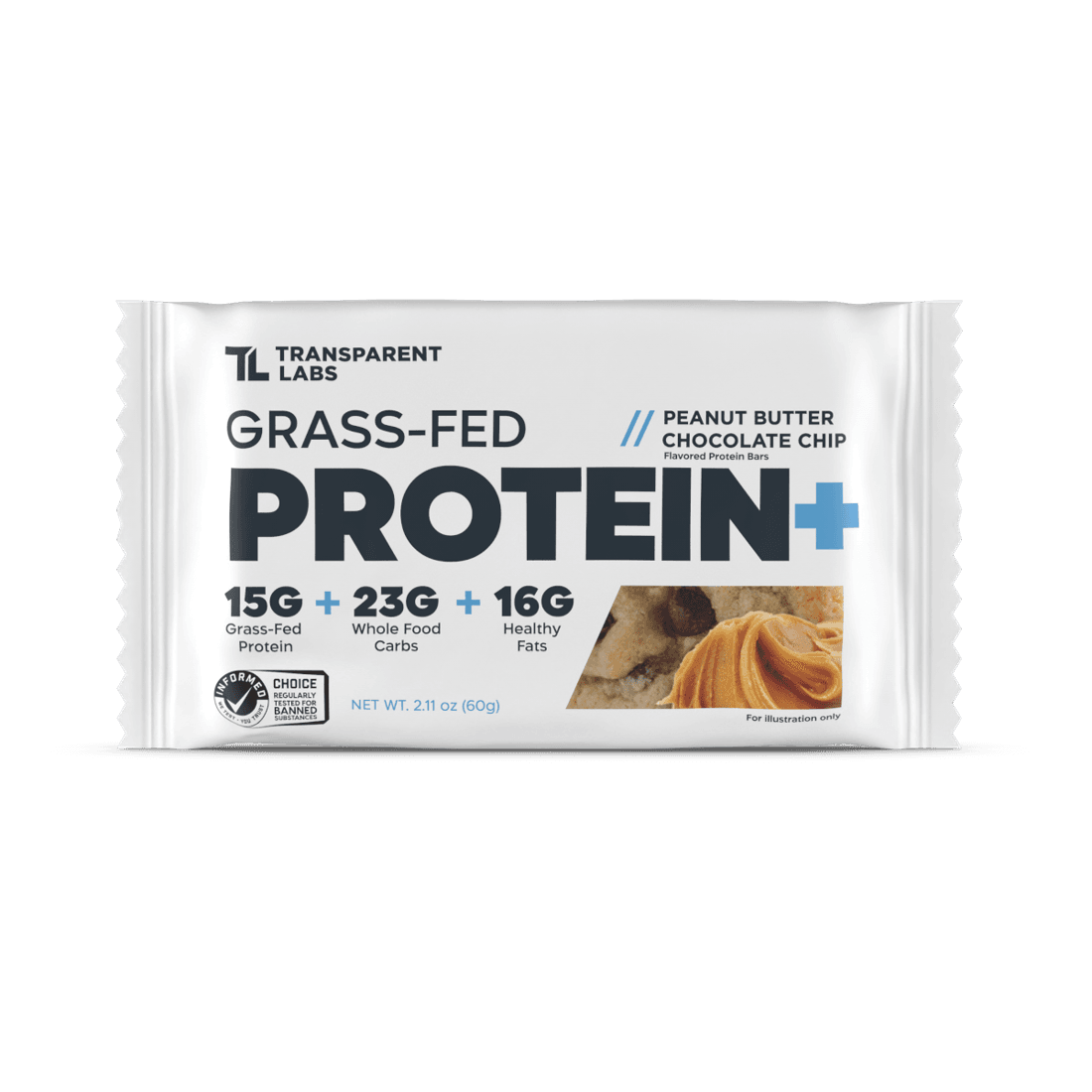 Transparent Labs Transparent Labs Grass-Fed Protein+ Bar